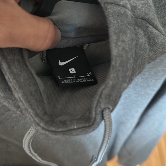 Nike X Fc Barcelona grey hoodie - Picture 3 of 3
